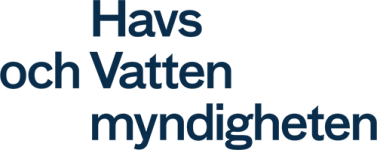 Hav-s och vattenmyndighetens logotype